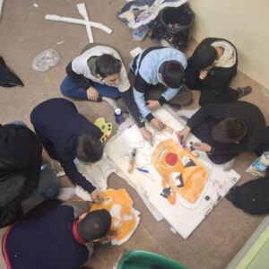 ساخت آدمک به مناسبت 22 بهمن